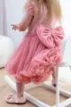 Sukienka tiulowa na roczek Isabell Old Rose -  Ubrania dla dziewczynek Milulove