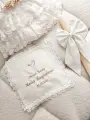 Szatka do chrztu,  jasny ecru Tiffany -  Ubrania dla dziewczynek Milulove