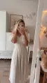 ORIANA dla mamy, elegancka koronkowa sukienka maxi, ERCU -  Ubrania dla dziewczynek Milulove