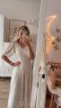 ORIANA dla mamy, elegancka koronkowa sukienka maxi, ERCU -  Ubrania dla dziewczynek Milulove